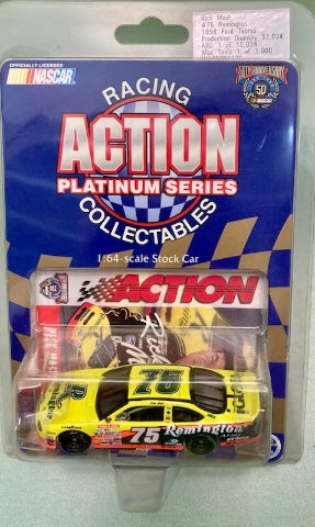 Action 1:64 Rick Mast #75 Remington 1998 Ford Taurus New
