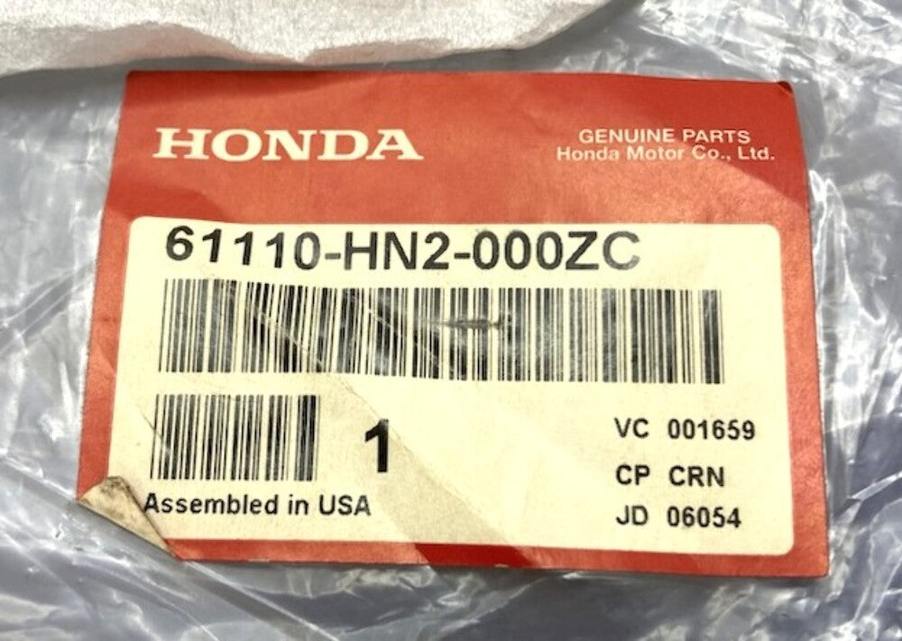 Honda 61110-HN2-000ZC Lid *Y151r* (Starburst Yellow) Fourtrax New Genuine