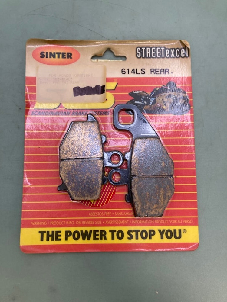 SBS 614LS Rear Brake Pads New Genuine