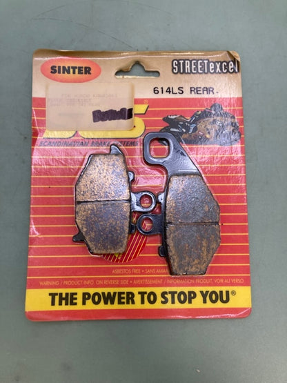 SBS 614LS Rear Brake Pads New Genuine
