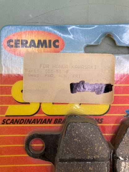 SBS 561HF Front Brake Pads New Genuine
