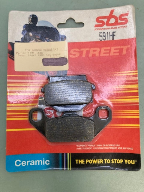SBS 1721-1558 591HF Brake Pads New Genuine