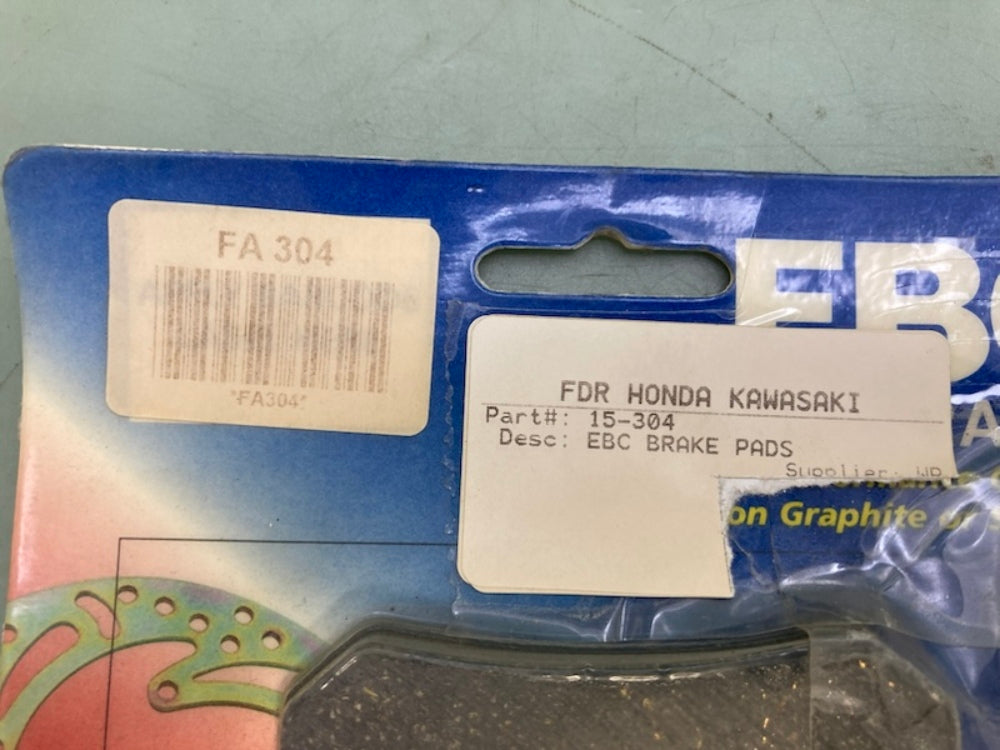 EBC FA304 Brake Pads 15-304 New Genuine