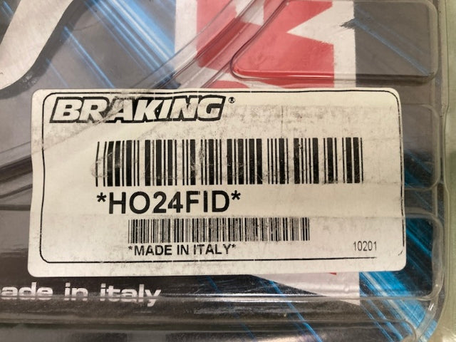 BRAKING HO24FID Brake Rotor New Genuine