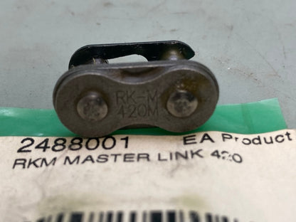 Motorcycle Stuff 2488001 RKM Master Link 420 New Genuine