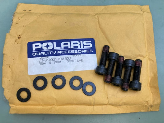 Polaris 2201580 Rear Sprocket Bolt Kit New Genuine