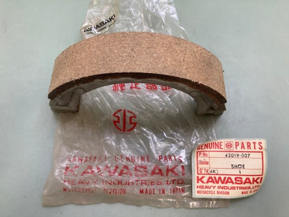 Kawasaki 42019-007 Shoe New Genuine