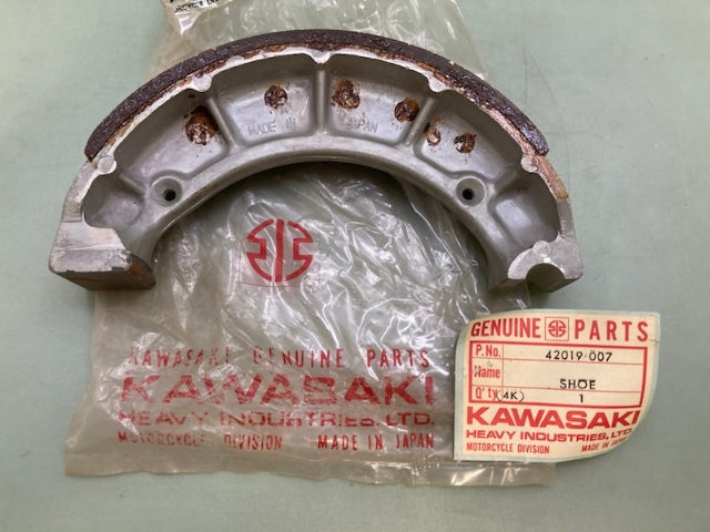 Kawasaki 42019-007 Shoe New Genuine