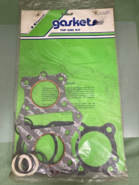 Kawasaki K14046-221 Top End Gasket Kit New Genuine