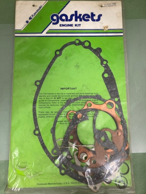 Kawasaki K14046-130 Engine Gasket Kit New Genuine