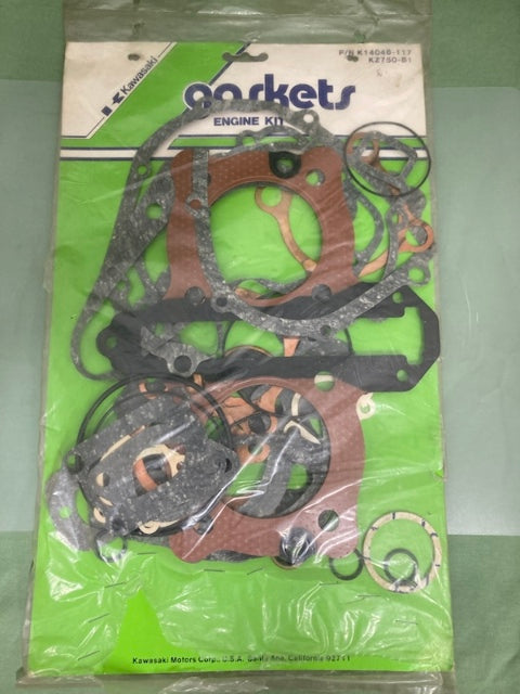 Kawasaki K14046-117 Engine Gasket Kit New Genuine