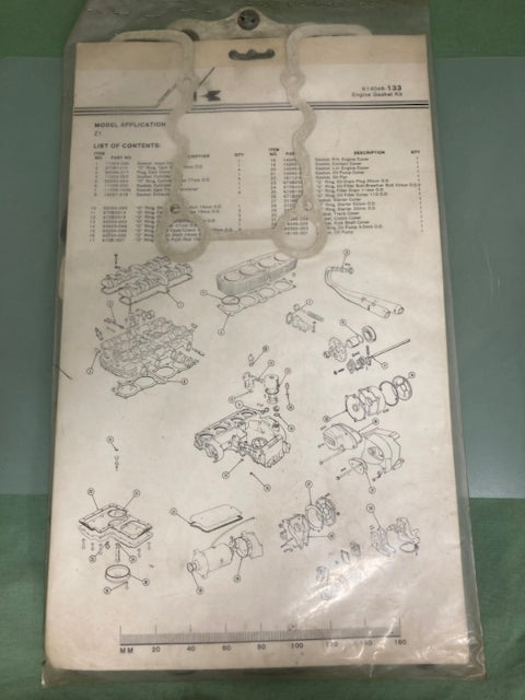 Kawasaki K14046-133 Engine Gasket Kit New Genuine
