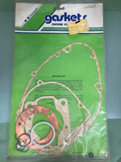 Kawasaki K14046-132 Engine Gasket Kit New Genuine