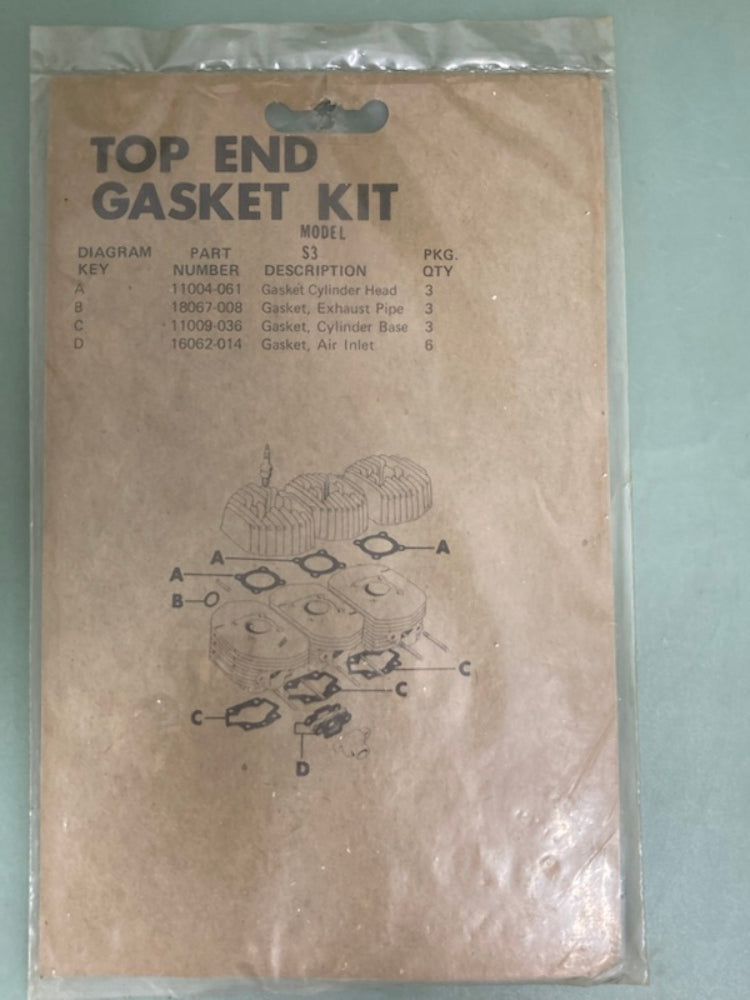 Kawasaki K14046-210A Top End Gasket Kit New Genuine