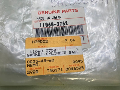Kawasaki 11060-3752 Cylinder Base Gasket New Genuine
