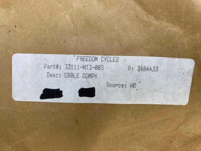 Honda 33111-MT3-003 Cable New Replaces