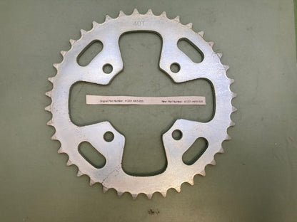 Honda 41201-HA5-505 Sprocket 40T Replaces