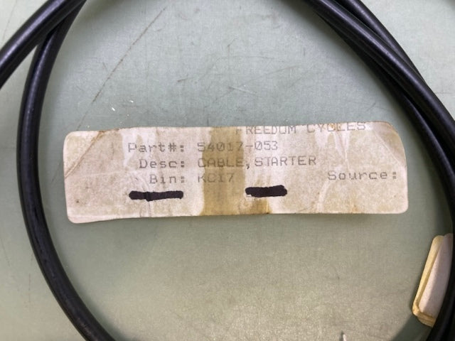 Kawasaki 54017-053 Starter Assembly Cable New Replaces
