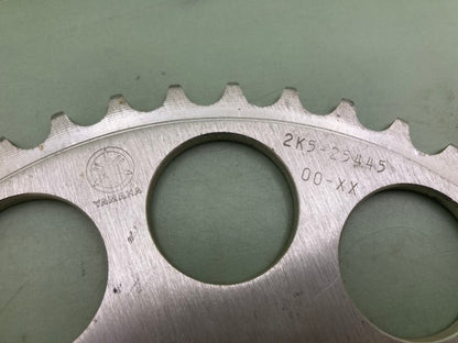 Yamaha 2K5-25445-00-XX Sprocket 45T Genuine