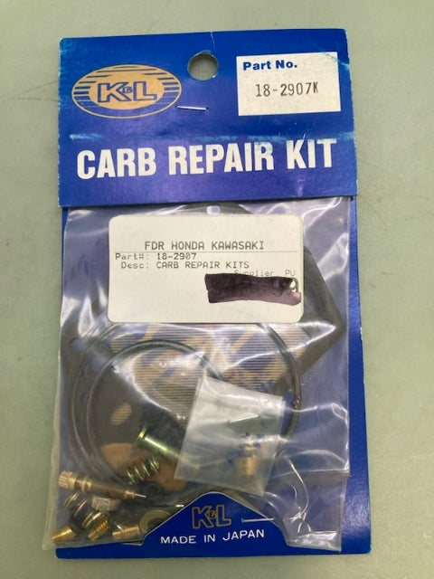 K&L 18-2907K Carb Repair Kit New Genuine
