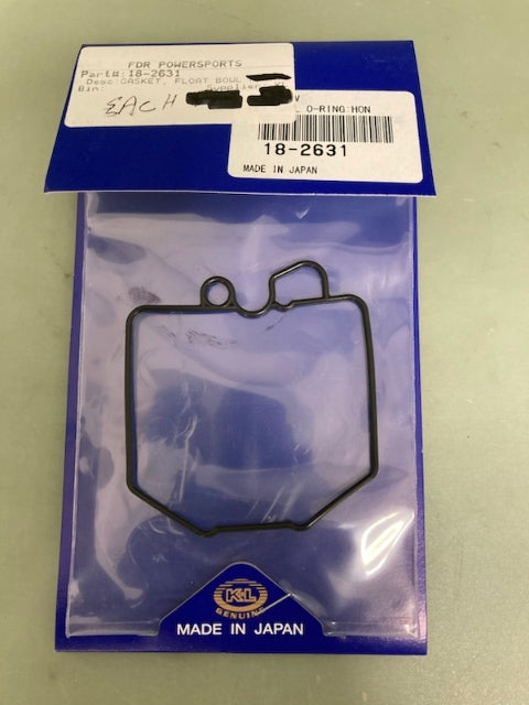 Qty 2 K&L 18-2631 Float Bowl O-Ring New Genuine