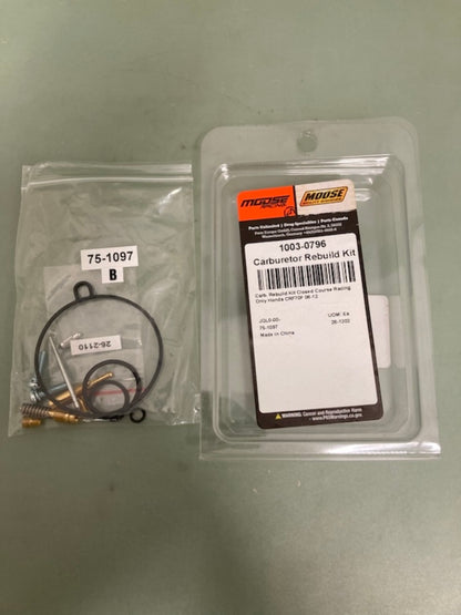 Moose 1003-0796 Carburetor Rebuild Kit New Genuine