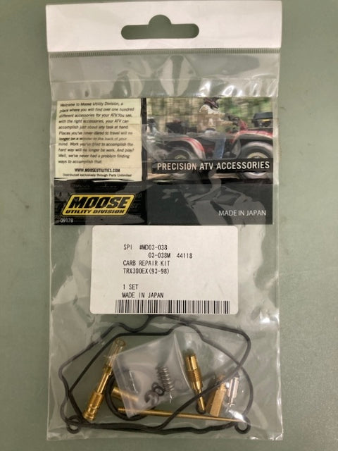 Moose MD03-038 Carburetor Rebuild Kit New Genuine