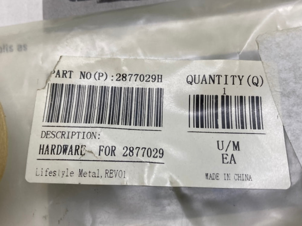 Polaris 2877029 Hardware Only New Genuine