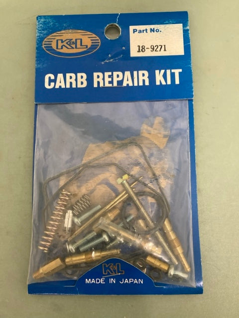 K&L 18-9271 Carb Repair Kit New Genuine