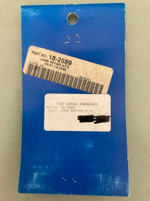 K&L 18-2589 Carb Repair Kit New Genuine