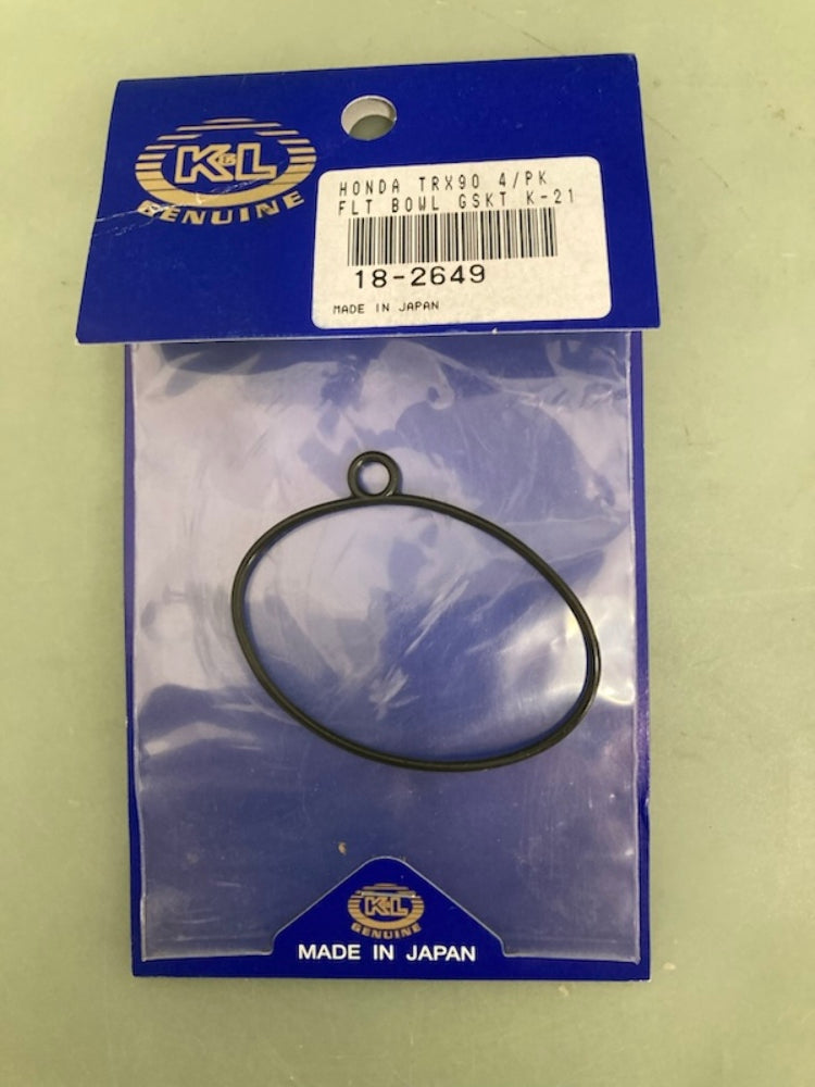 K&L 18-2649 Float Bowl Gasket New Genuine