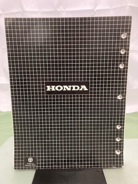 Honda 61ZT300 EU1000i Generator Shop Manual 1998 Genuine