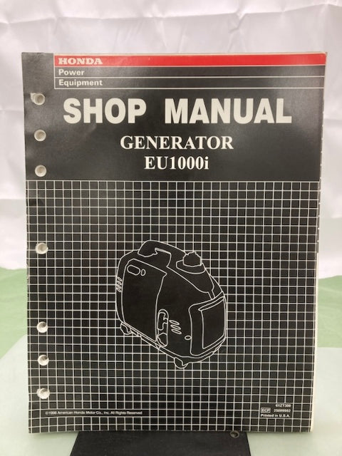 Honda 61ZT300 EU1000i Generator Shop Manual 1998 Genuine