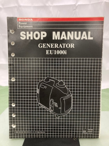 Honda 61ZT300 EU1000i Generator Shop Manual 1998 Genuine