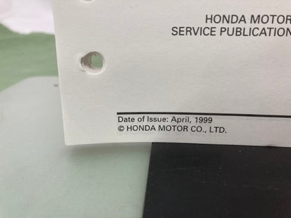 Honda 61ZJ410Z GXV670 Engine Shop Manual '99 w/ 61ZJ410Y Supplement '01 Genuine