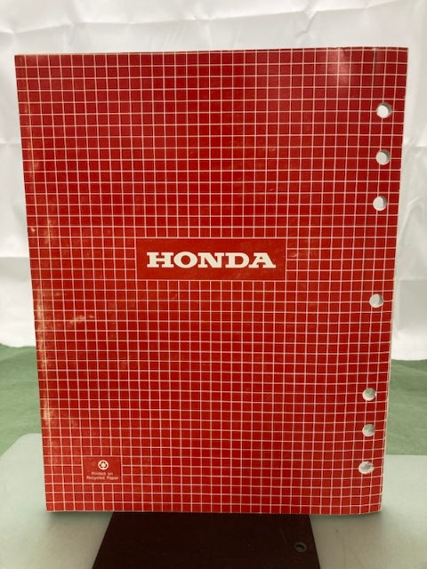 Honda 61ZJ410Z GXV670 Engine Shop Manual '99 w/ 61ZJ410Y Supplement '01 Genuine