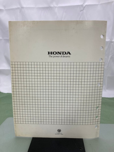 Honda 61ZJ410Z GXV670 Engine Shop Manual '99 w/ 61ZJ410Y Supplement '01 Genuine