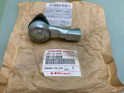Kawasaki 39112-0008 Rodend-Tie, Steering, Gear New Genuine