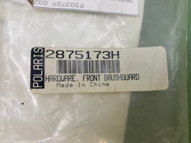 Polaris 2875173H Front Brushguard Hardware New Genuine