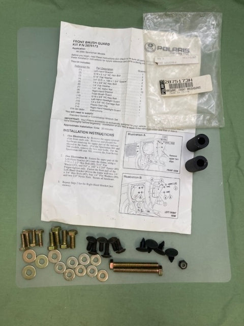 Polaris 2875173H Front Brushguard Hardware New Genuine