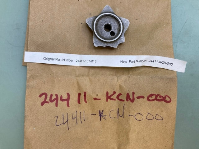 Honda 24411-KCN-000 Gearshift Cam New Replaces
