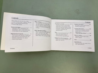 Honda 31KEN680 CMX250C Rebel Owner's Manual '05 Genuine