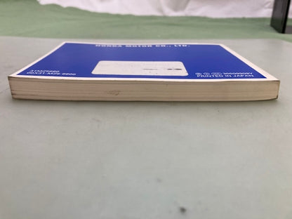 Honda 31MZ5660 VF750C/C2 Magna Owner's Manual '00 New Genuine