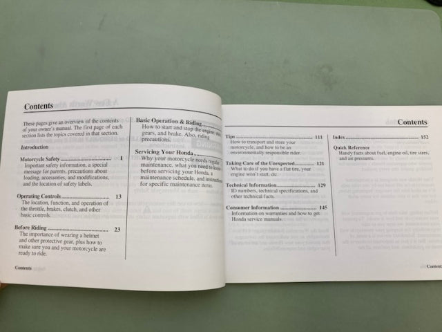 Honda 31KSJ670 CRF100F Owner's Manual '12 New Genuine