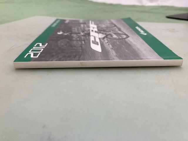 Honda 31KSJ670 CRF100F Owner's Manual '12 New Genuine