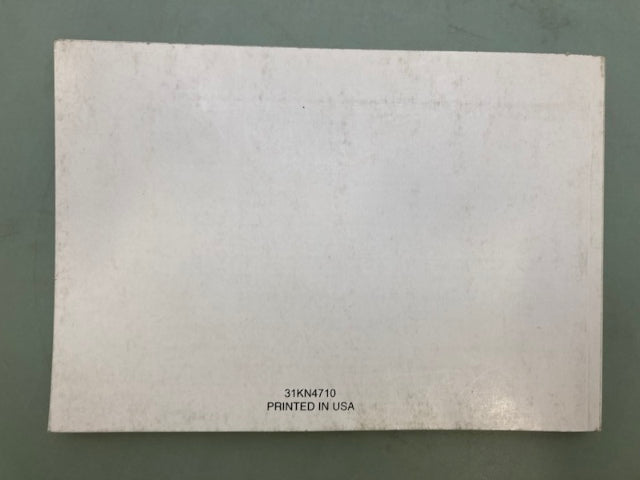 Honda 31KN4710 XR100R Owner's Manual '96 Genuine