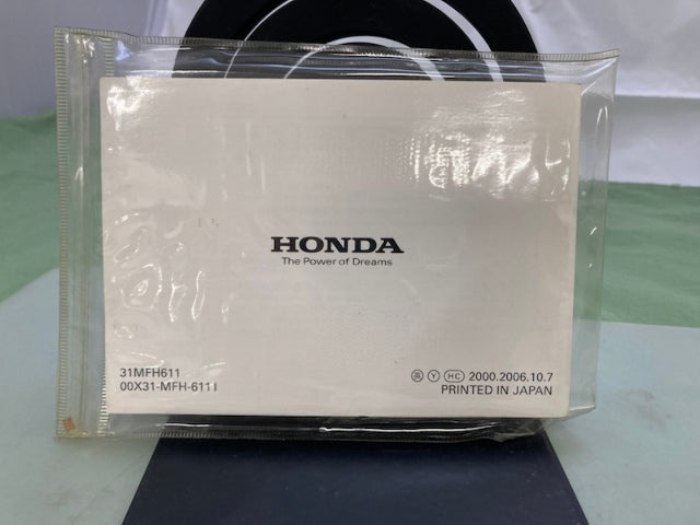 Honda 31MFH611 VT600C/CD Shadow VLX/Deluxe Owner's Manual '07 New Genuine