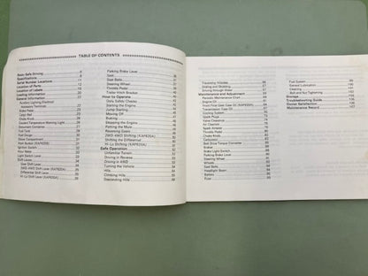Kawasaki 99920-1856-01 MULE 2500 2510 2520 Owner's Manual '97 Genuine