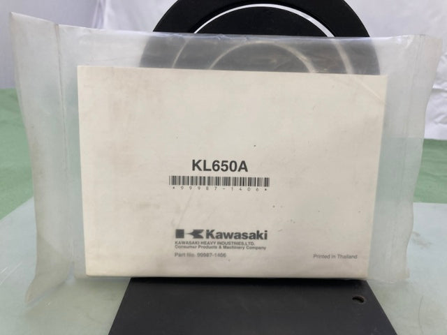 Kawasaki 99987-1406 KLR650 KL650A Owner's Manual '06 New Genuine