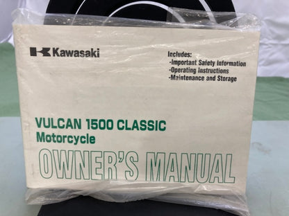 Kawasaki 99987-1188 Vulcan 1500 Classic VN1500-E7 Owner's Manual '03 New Genuine